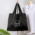 Eco-Friendly Folding Packable Tote Bag Reusable Portable Cloth Polyester Women's Tote Bags Foldable Grocery Custom Tote Bag